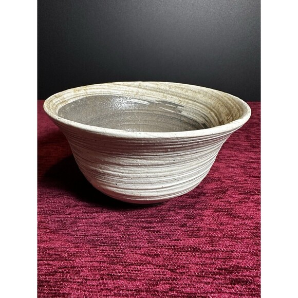 Japanese Matcha Tea Ceremony Bowl Chawan, Hakeme Style, Marked - Picture 9 of 10